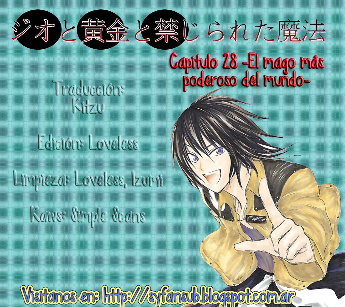 Jio to Ougon to Kinjirareta Mahou-Chapter 28